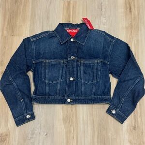 SPANX Classic Blue Denim Jacket